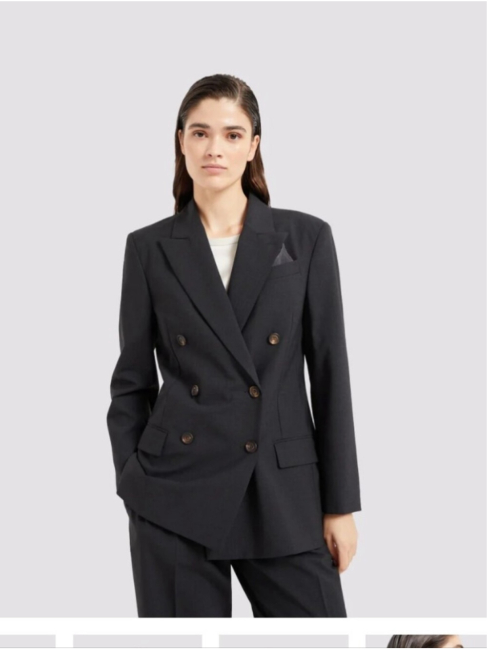 Brunello Cucinelli Tropical Luxury Wool Blazer size M(42) BNWT